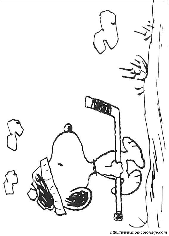 ausmalbild snoopy 03