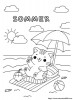 Im Sommer ist der Strand unser perfekter Ort der Entspannung