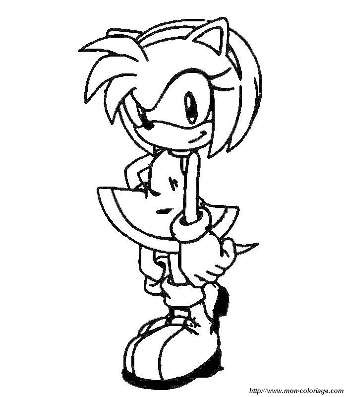 ausmalbild ausmalbilder sonic