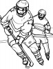Ausmalbilder Eishockey