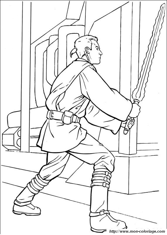 ausmalbild obi wan kenobi