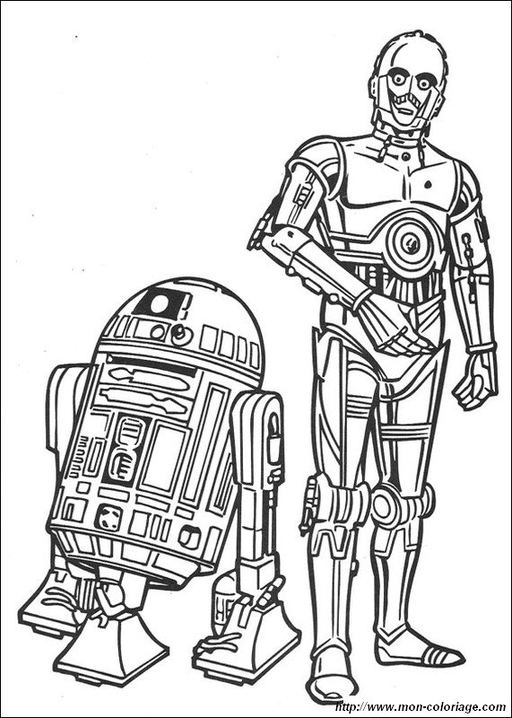 ausmalbild r2 d2 und c 3po