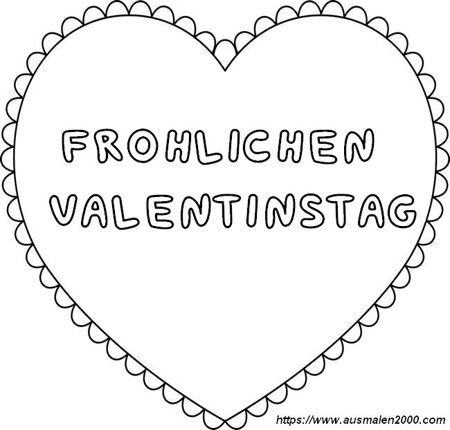 ausmalbild Bis dahin frohen Valentinstag