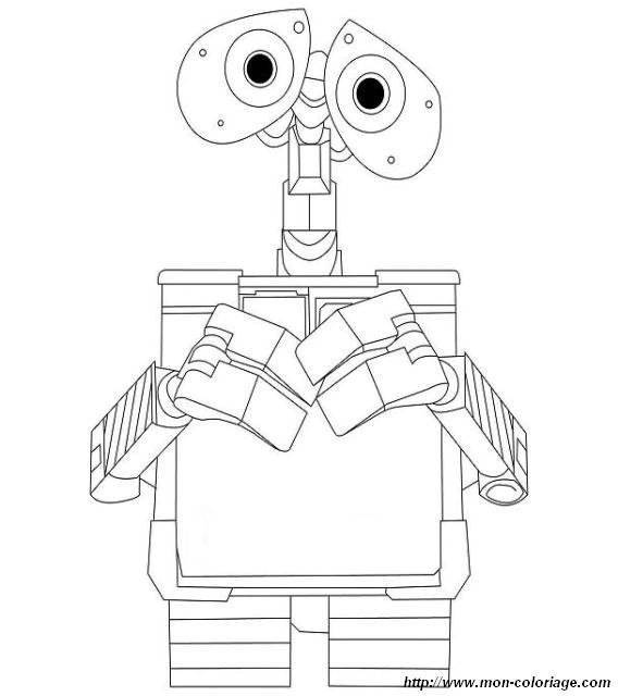 ausmalbild wall e 03